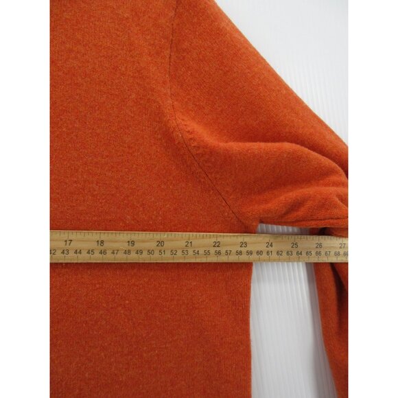 J Crew Sweater Large Lambs Wool 1/4 Zip Pullover Preppy Mock Neck - Picture 5 of 9